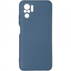 Чехол Full Soft Case for Xiaomi Redmi Note 10/10s Dark Blue